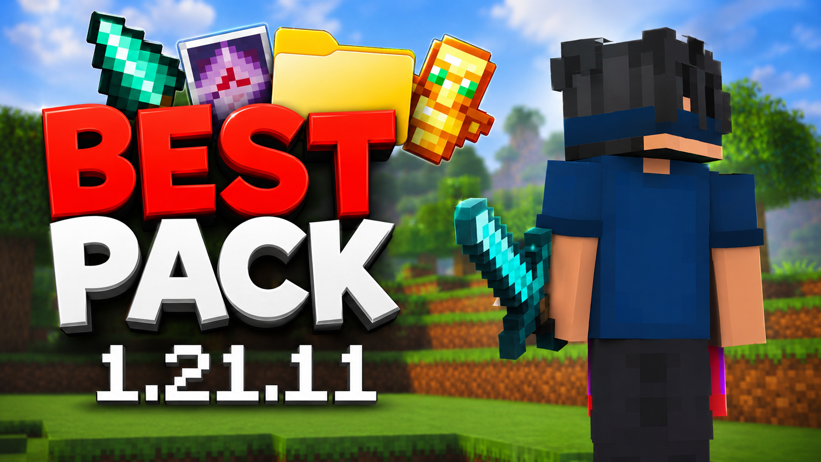 Minecraft / Roblox Thumbnail